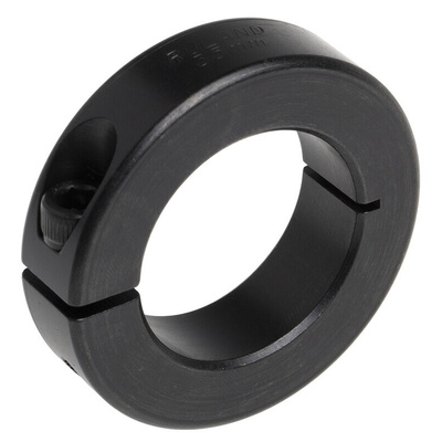 Ruland Shaft Collar One Piece Clamp Screw, Bore 35mm, OD 57mm, W 15mm, Carbon Steel
