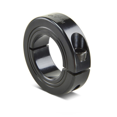 Ruland Shaft Collar One Piece Clamp Screw, Bore 40mm, OD 60mm, W 15mm, Carbon Steel