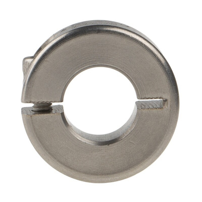 Ruland Shaft Collar One Piece Clamp Screw, Bore 14mm, OD 30mm, W 11mm, Stainless Steel