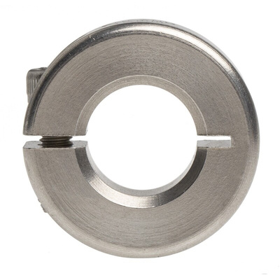 Ruland Shaft Collar One Piece Clamp Screw, Bore 16mm, OD 34mm, W 13mm, Stainless Steel