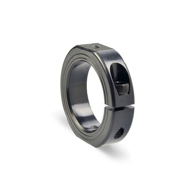 Ruland Shaft Collar One Piece Clamp Screw, Bore 40mm, OD 60mm, W 15mm, Carbon Steel