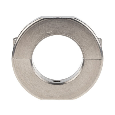 Ruland Shaft Collar Two Piece Clamp Screw, Bore 30mm, OD 54mm, W 15mm, Stainless Steel