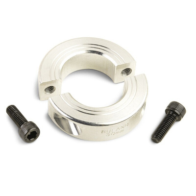 Ruland Shaft Collar Two Piece Clamp Screw, Bore 20mm, OD 40mm, W 15mm, Aluminium