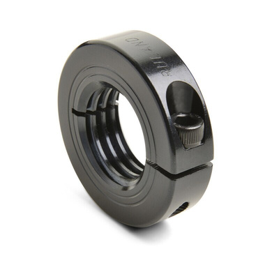 Ruland Shaft Collar One Piece Clamp Screw, Bore 12mm, OD 28mm, W 11mm, Steel