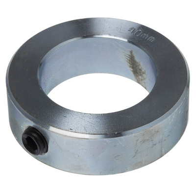 RS PRO Shaft Collar One Piece Set Screw, Bore 40mm, OD 63mm, W 18mm, Steel