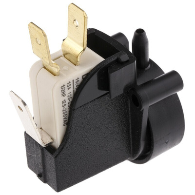 RS PRO 6871 Series Latching Air Switch, 250mm Fly Lead, Surface Mounted