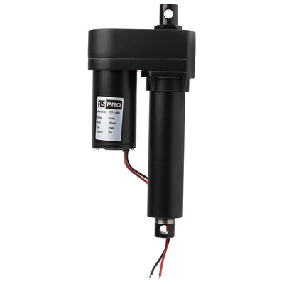 RS PRO Micro Linear Actuator, 102mm, 24V dc, 2500N, 67.1mm/s