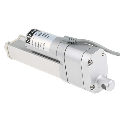 RS PRO Micro Linear Actuator, 100mm, 24V dc, 2000N, 7.6mm/s