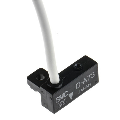 SMC D-A7 Series Reed Switch, 3m Fly Lead, Rail Mounted