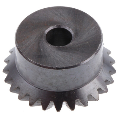RS PRO Steel Mitre Gear, 6mm Bore, 25 Teeth, 1 Module