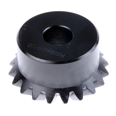 RS PRO Steel Mitre Gear, 12mm Bore, 20 Teeth, 2 Module