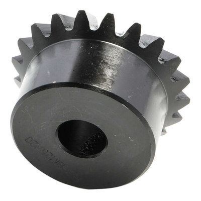 RS PRO Steel Mitre Gear, 14mm Bore, 20 Teeth, 2.5 Module