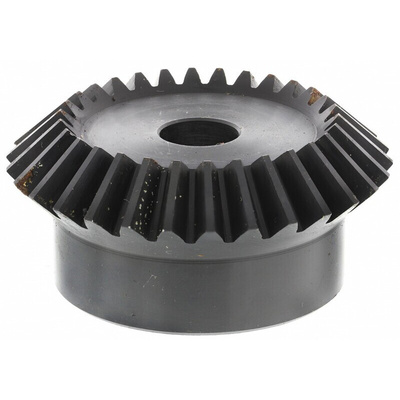 RS PRO Steel Mitre Gear, 16mm Bore, 30 Teeth, 2.5 Module