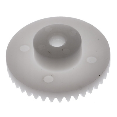 RS PRO POM Bevel Gear, 5mm Bore, 40 Teeth, 0.8 Module