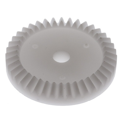 RS PRO POM Bevel Gear, 5mm Bore, 40 Teeth, 0.8 Module