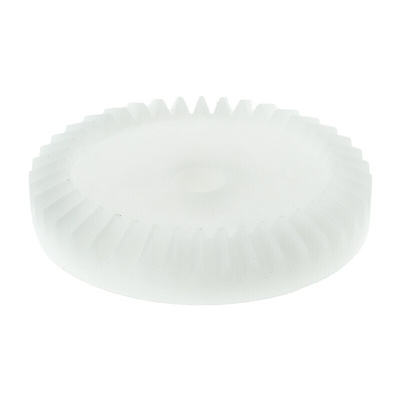 RS PRO POM Bevel Gear, 6mm Bore, 40 Teeth, 1 Module