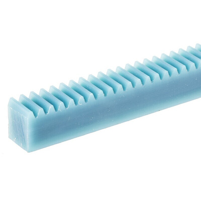 RS PRO 1 Nylon Gear Rack, 500mm Long , 160 Teeth , 10mm Face Width