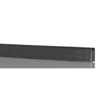 RS PRO 0.5 Steel Gear Rack, 300mm Long , 5mm Face Width