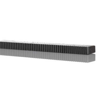 RS PRO 0.5 Steel Gear Rack, 300mm Long , 5mm Face Width