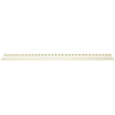 RS PRO Steel White Modular Shelving Wall Mount Upright, 1000mm