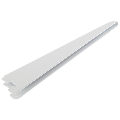 RS PRO Steel White Modular Shelving Wall Mount Bracket x 220mm
