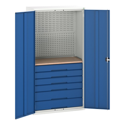 Bott Steel  Lockable Floor Standing Cupboard, 1050 x 550 x 2000mm