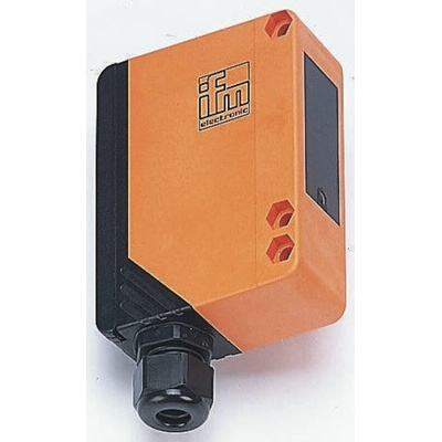ifm electronic Through Beam Photoelectric Sensor, Block Sensor, 50 m Detection Range