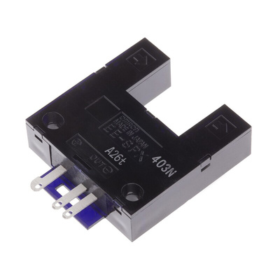 Omron Through Beam Photoelectric Sensor, Fork Sensor, 13 mm Detection Range