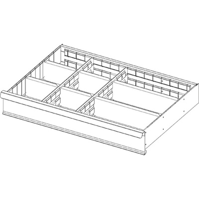 Facom Galvanised Metal No Storage Cabinet