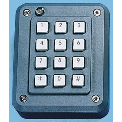 Storm Chromed Zinc Keypad Lock With Audible Tone & LED Indicator