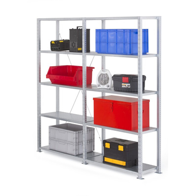 Manorga Steel Galvanised Storage Racking, 1000mm x 500mm