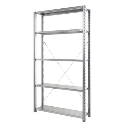 Manorga Steel Galvanised Storage Racking, 2000mm, 1000mm x 800mm x 1000mm