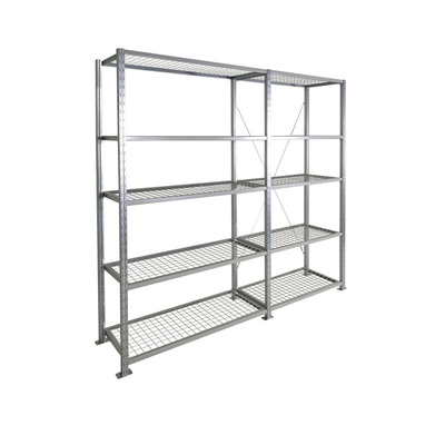 Manorga Steel Galvanised Storage Racking, 2000mm, 1000mm x 800mm x 1000mm