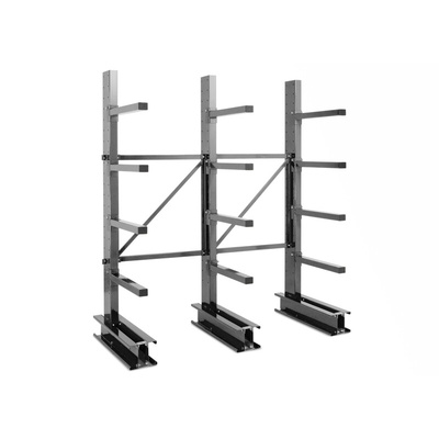 Manorga Steel Dark Grey Storage Racking, 2500mm, 1000mm x 200mm x 1000mm