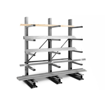 Manorga Steel Dark Grey Storage Racking, 2500mm, 1000mm x 200mm x 1000mm