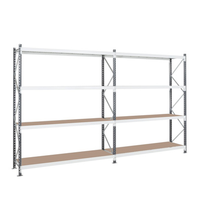 Manorga Steel Dark Grey, Light Grey Storage Racking, 2500mm, 2000mm x 100mm x 600mm