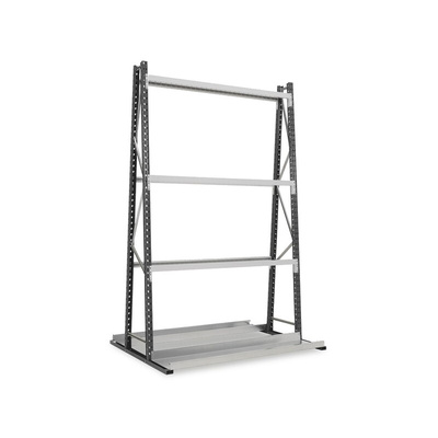 Manorga Steel Dark Grey, Light Grey Storage Racking, 2500mm, 1800mm x 50mm x 340mm