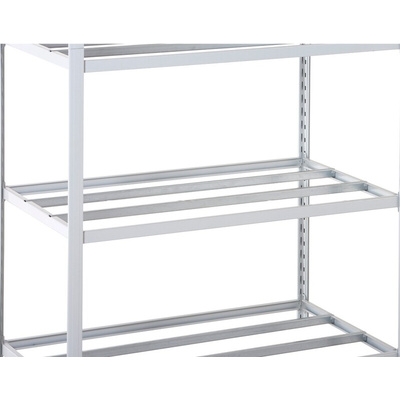 Manorga Steel Galvanised Storage Racking, 1250mm x 300mm x 1250mm