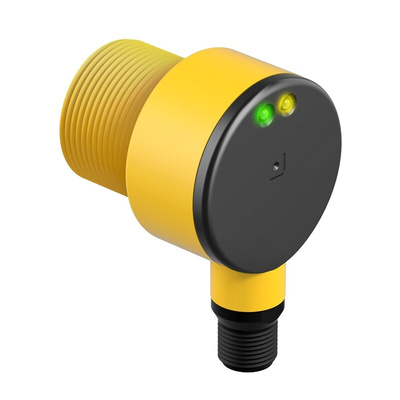 Banner Retroreflective Photoelectric Sensor, Barrel Sensor, 50 mm → 6 m Detection Range