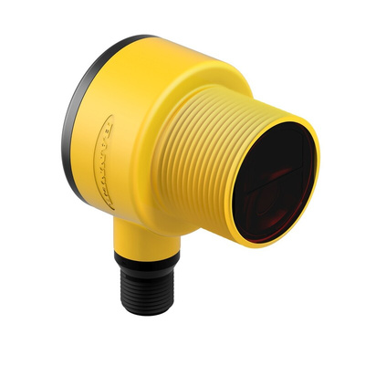 Banner Retroreflective Photoelectric Sensor, Barrel Sensor, 50 mm → 6 m Detection Range