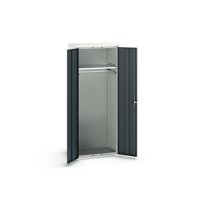 Bott 2 Door Sheet Steel  Lockable Floor Standing Cupboard, 800 x 550 x 2000mm