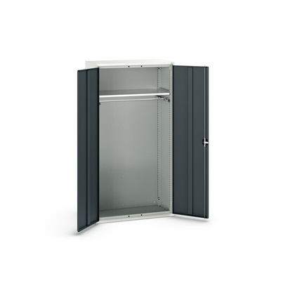 Bott 2 Door Sheet Steel  Lockable Floor Standing Cupboard, 1050 x 550 x 2000mm