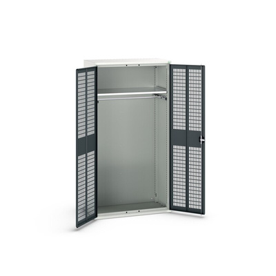 Bott 2 Door Sheet Steel  Lockable Floor Standing Cupboard, 1050 x 550 x 2000mm