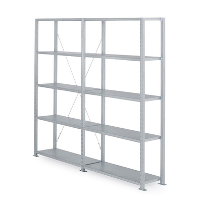 Manorga Steel Steel Storage Rack System Storage Racking, 2x1000mm, 1000mm x 500mm