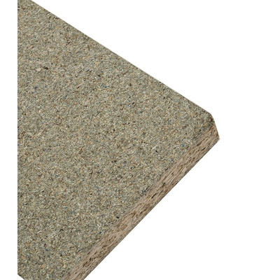 RS PRO Chipboard Grey Twinspan Chipboard Shelf, 18mm, 1200mm x 600mm
