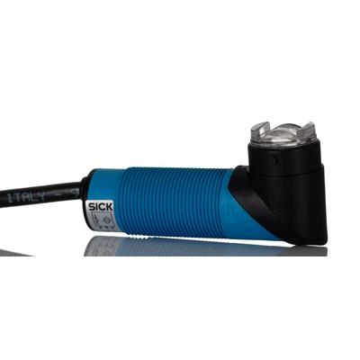 Sick Retroreflective Photoelectric Sensor, Barrel Sensor, 50 mm → 3.7 m Detection Range