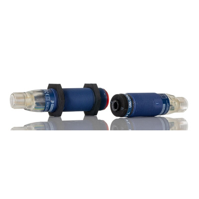 Telemecanique Sensors Through Beam Photoelectric Sensor, Barrel Sensor, 100 m Detection Range