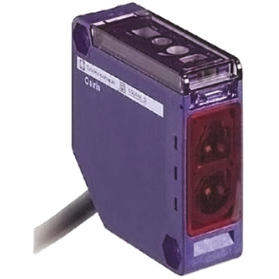Telemecanique Sensors Retroreflective Photoelectric Sensor, Compact Sensor, 5 m Detection Range