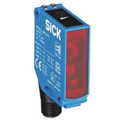 Sick Background Suppression Photoelectric Sensor, Block Sensor, 20 mm → 350 mm Detection Range