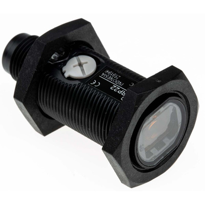 Omron Retroreflective Photoelectric Sensor, Barrel Sensor, 0 → 500 mm Detection Range